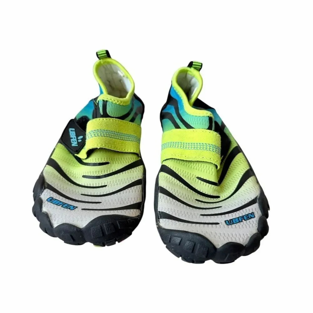 KUBUA Boys Girls Water Shoes Aqua Socks for Kids Quick-Dry Swim Walking Surf Div